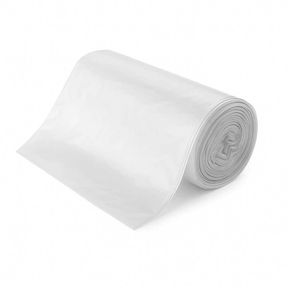 Clear Heavy-Duty Trash Bag 35″ × 50″