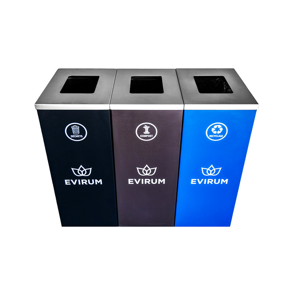 Station De Recyclage Cube 58L