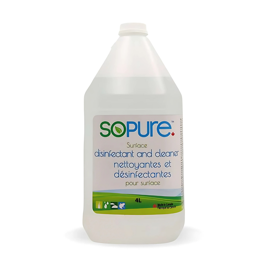SoPure All-Purpose Disinfectant and Cleaner – 4 L Refill