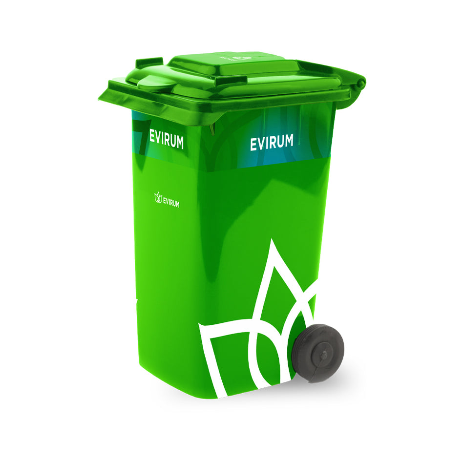 Recycling Bin with Wheels 360L